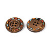 Round 4-holeButtons with Colorful Thread Wrapped NNA0Z51-2