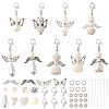 DIY Angel Pendant Making Kit DIY-FS0009-80B-2