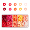 Handmade Polymer Clay Beads CLAY-PH0001-22B-6mm-1
