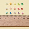 4200Pcs 15 Colors Bicone AB Color Plated Eco-Friendly Transparent Acrylic Beads TACR-FS0001-25-6