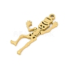304 Stainless Steel Pendants STAS-U041-02B-G-2
