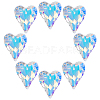 12Pcs Glass Pendants GLAA-SP0001-44-1