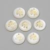 Freshwater Shell Pendants SHEL-Q010-012G-1