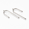 Tarnish Resistant 304 Stainless Steel Asymmetric Length Chandelier Component Links X-STAS-T050-029P-2