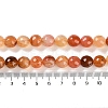 Natural Agate Beads Strands G-M437-B01-01N-5