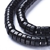 Natural Shungite Beads Strands G-L505-17B-2