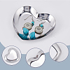 4Pcs 430 Stainless Steel Jewelry Plates AJEW-CN0004-48-6