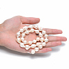 Natural Baroque Pearl Keshi Pearl Beads Strands PEAR-S012-66-6