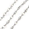 304 Stainless Steel Dapped Chains CHS-H036-01P-07-1