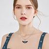 10Pcs 304 Stainless Steel Box Chain Necklaces NJEW-BBC0001-11B-6