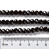 Baking Paint Imitation Jade Glass Bead Strands DGLA-A034-J6MM-A11-5