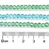 Transparent Painted Glass Beads Strands DGLA-A034-T3mm-A17-3