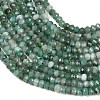 Natural Emerald Beads Strands G-B175-A19-2x3mm-4