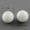 Painted Glass Beads Strands X-DGLA-S071-6mm-01-1