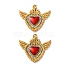 304 Stainless Steel Enamel Pendants STAS-B100-01G-01-1