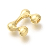 Rack Plating Brass Beads KK-S051-01G-C-2