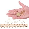 Brass Open Jump Rings KK-PH0006-10mm-G-3