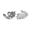 Tibetan Style Alloy Pendant Enamel Settings PALLOY-N160-49AS-2