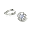 SHEGRACE Bras Micro Pave Clear Cubic Zirconia Fold Ovar Clasps XGRBA315D-807PB-2