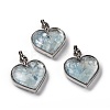 Glass Bottle Pendants G-Z010-02K-1