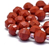 Natural Red Jasper Beads Strands G-K306-A25-8mm-3