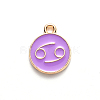 Alloy Enamel Pendants LS-ENAM-S124-01A-01D-2