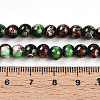 Baking Paint Glass Beads Strands X-DGLA-N003-6mm-A09-4