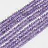 Natural Amethyst Bead Strands G-G936-2mm-26-1