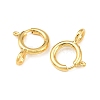 925 Sterling Silver Spring Ring Clasps STER-K167-076A-G-1