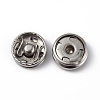 Non-Tarnish 202 Stainless Steel Snap Buttons X-BUTT-I017-01A-P-2