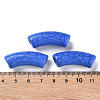 Opaque Crackle Acrylic Beads MACR-S372-001N-013-4