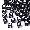 Opaque Acrylic Beads SACR-N002-01M-1
