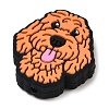 Teddy Dog Food Grade Silicone Focal Beads SIL-Q030-20A-2