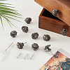 Lion Alloy Drawer Pull Handles LS-FIND-WH0816-038AB-4