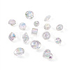 150Pcs 15 Style Transparent Acrylic Beads TACR-YS0001-06-2