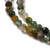 Natural Indian Agate Beads Strands G-J002-03K-3