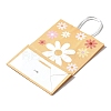 Rectangle with Sunflower Pattern Paper Gift Bags CARB-L012-01A-3