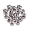304 Stainless Steel Beads STAS-L222-41C-P-1