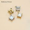 304 Stainless Steel Rhinestone Claw Settings STAS-U042-03B-G-4