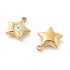 304 Stainless Steel Pendants STAS-Z121-55G-3