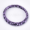 (Jewelry Parties Factory Sale)Silicone Bangles/Key Rings BJEW-T008-07B-2