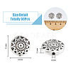60Pcs Tibetan Style Alloy Beads TIBE-DC0001-03-2
