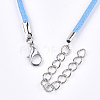 Waxed Cord Necklace Making X-NCOR-T001-29-3