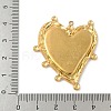304 Stainless Steel Pendant Cabochon Settings for Enamel STAS-L293-02G-3
