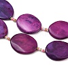 Natural Fire Crackle Agate Beads Strands G-P605-L03-01B-4