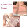 108Pcs 6 Colors Transparent Glass Charms GLAA-BT0001-04-9