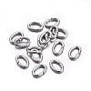 Tarnish Resistant 304 Stainless Steel Open Jump Rings X-STAS-F221-40P-K-1