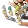 Natural Mixed Stone Faceted Pendants G-G181-03G-M-2