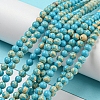 Synthetic Imperial Jasper Dyed Beads Strands G-D077-A01-02J-2