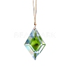 Rhombus Faceted K9 Glass Suncatchers PW-WG319FE-01-4
